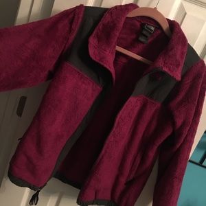 Pink/Magenta North Face Jacket (Girls L/Women’s S)